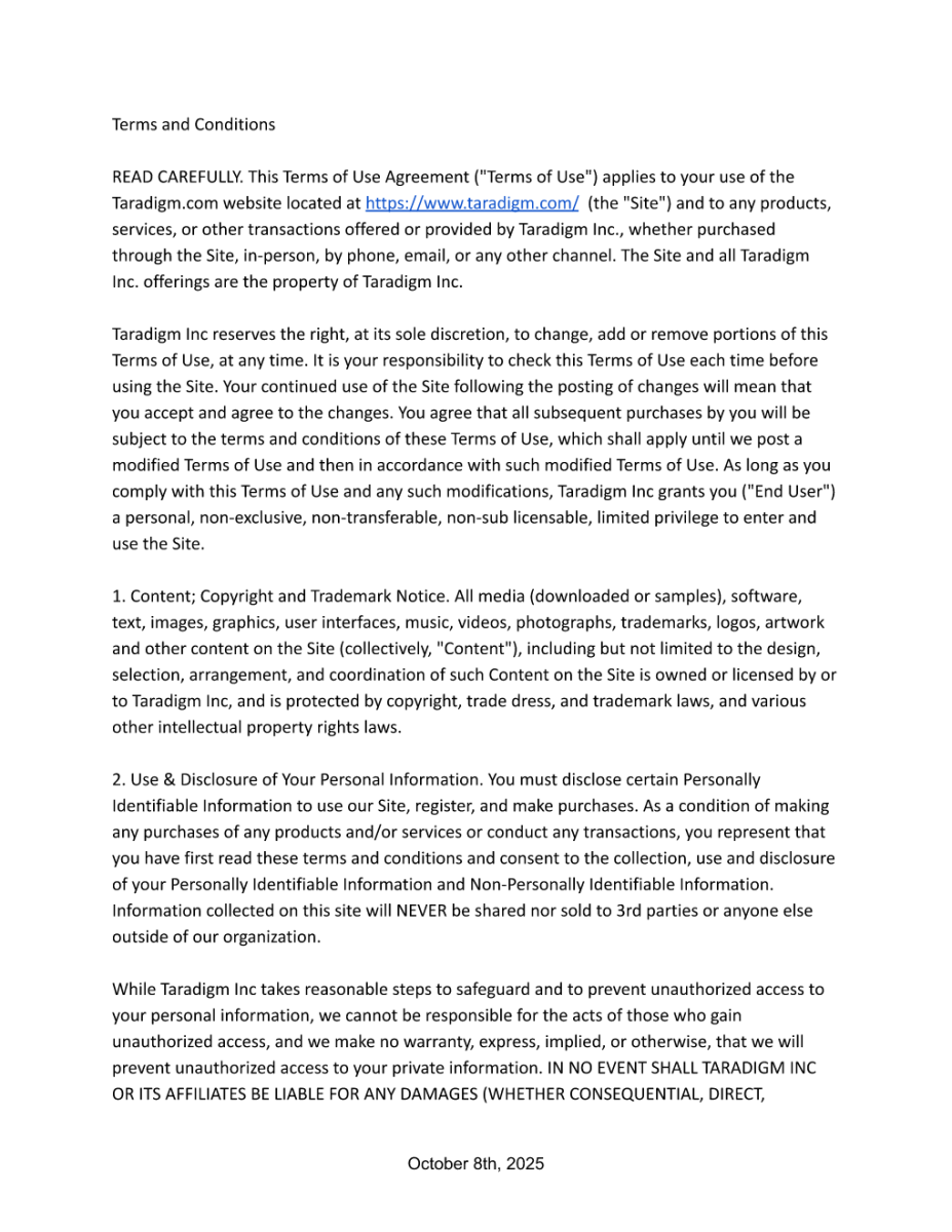 Terms and Conditions Rev -- 10_8_2025 Page 001
